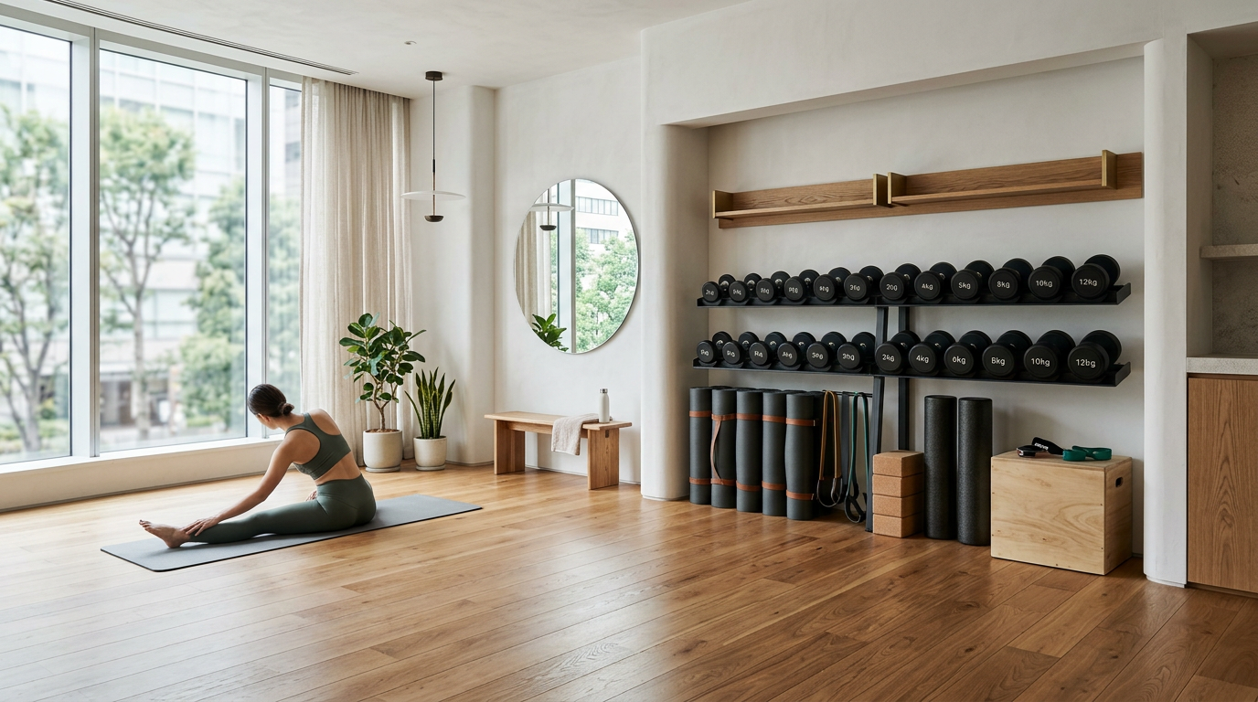 PulseForm studio interior layout